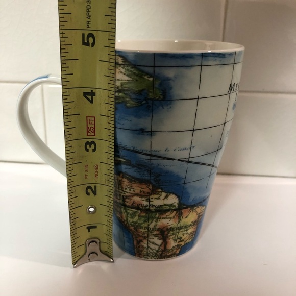 The Globe Coffee Tea Mug by Paul Cardew - Compass - Picture 4 of 8